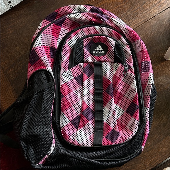 adidas Handbags - Large Adidas Mesh Backpack with Adjustable Straps